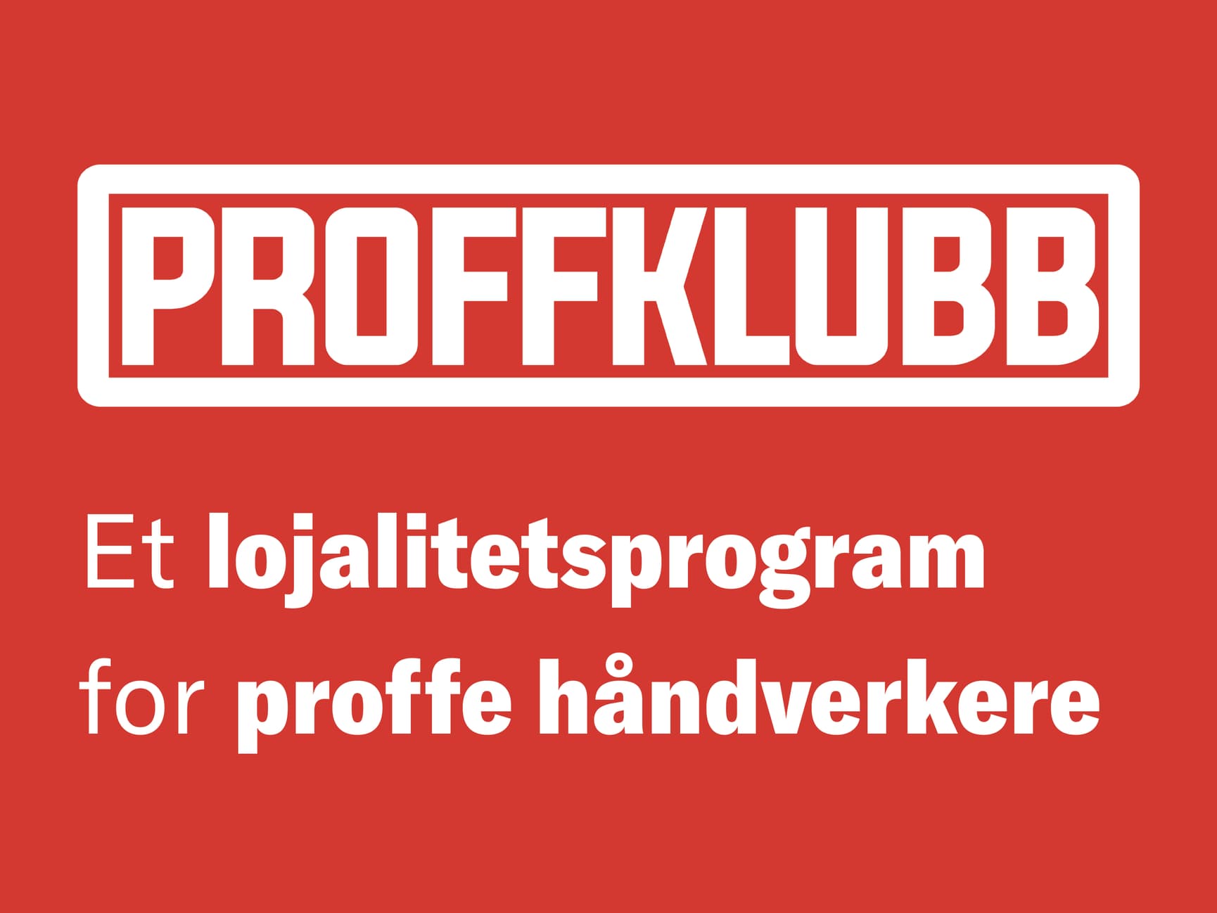 Proffklubb lojalitetsprogram håndverkere 800x600